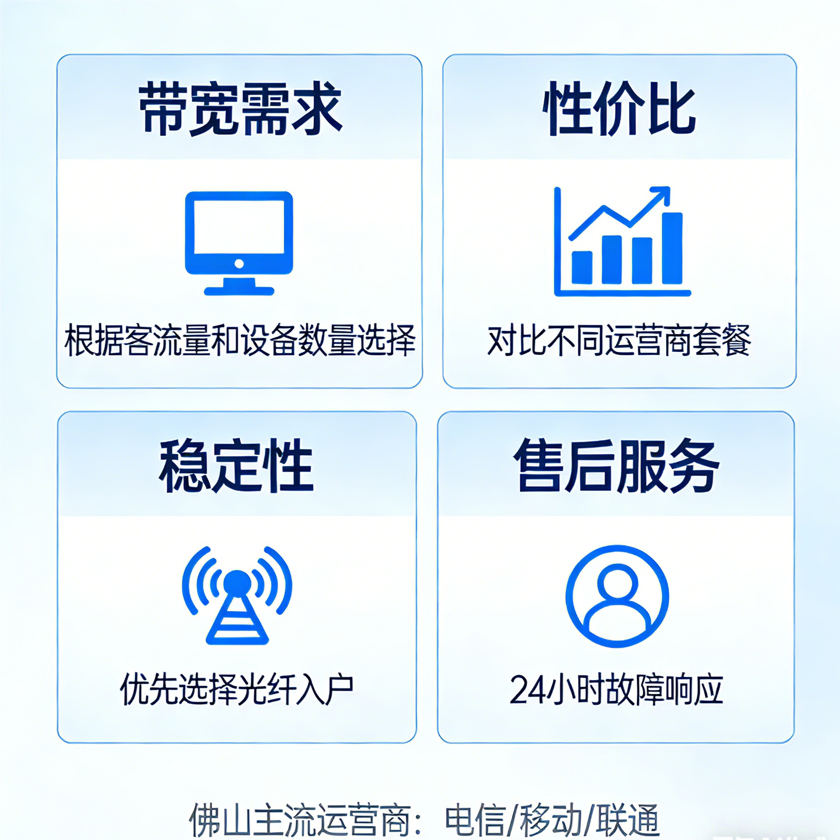 佛山商铺宽带怎么选？