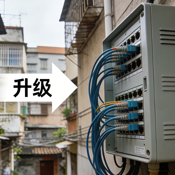 告别老旧铜缆！佛山老旧小区光纤改造正在进行